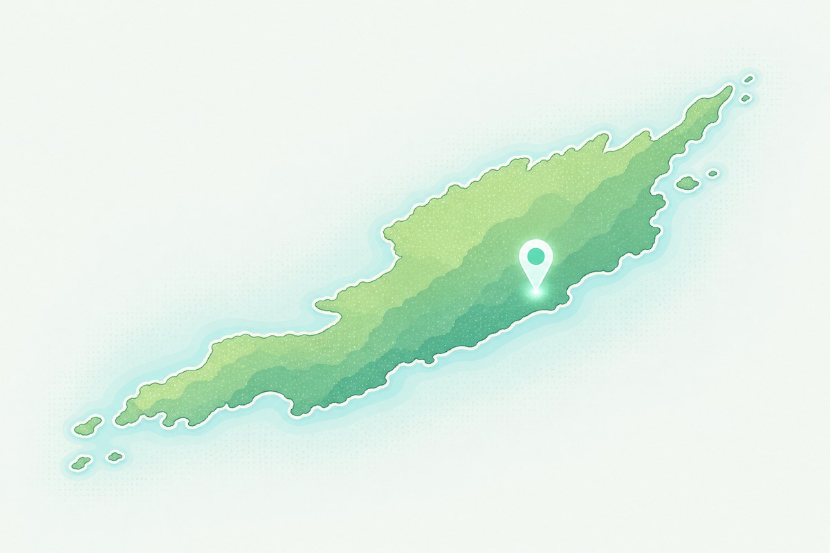 Map of Anguilla